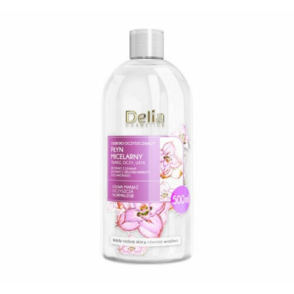 Delia Micellar Cleansing Water for Face Eyes and Lips 500ml