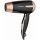 Blaupunkt HDD301BK Hair Dryer with 2 Blowing Strengths 1200W 3 Temperature Levels Foldable Handle Cold Air Function Black/Copper