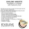 Eveline Variete Face Powder Foundation with Hyaluronic Acid and Sponge Applicator 8g