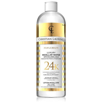 Cristian Laurent Luxury Micellar Water with Colloidal Gold Face and Eyes Make up Remover 16.9oz