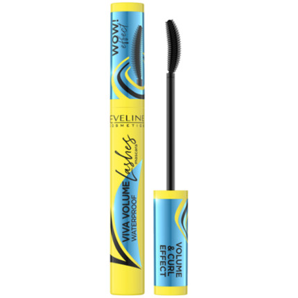 EVELINE Viva Volume Waterproof Mascara Black Volume & Curl Effect 10ml