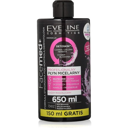 Eveline Cosmetics Facemed Professional Micellar Liquid 650ml