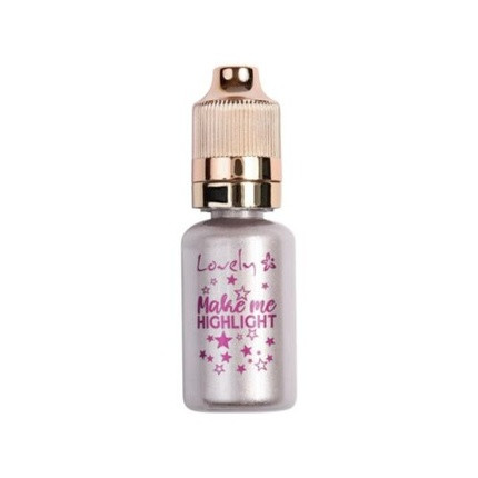 LOVELY Make Me Highlight Liquid Face Highlighter 01 Silver