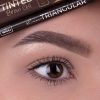 Eyebrow Pencil Slim Triangular N2 Dark Brown