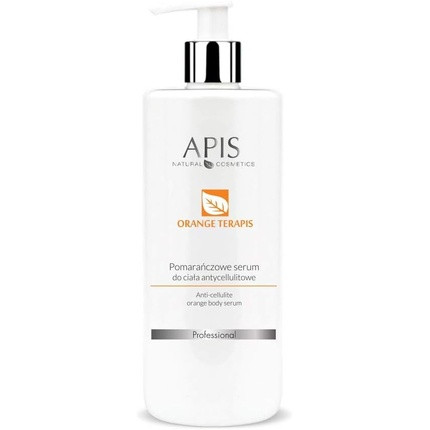 APIS Orange Terapis Orange Cellulite Serum for Body with Guarana, Bitter Orange, Ginkgo, and Pomegranate 500ml