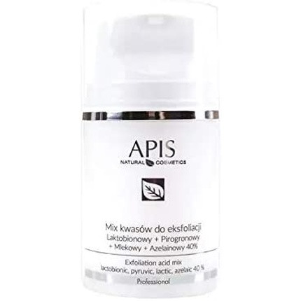 Apis Professional 40% Exfoliation Acid Mix Lactobionic Pyruvic Lactic Azelaic 50ml