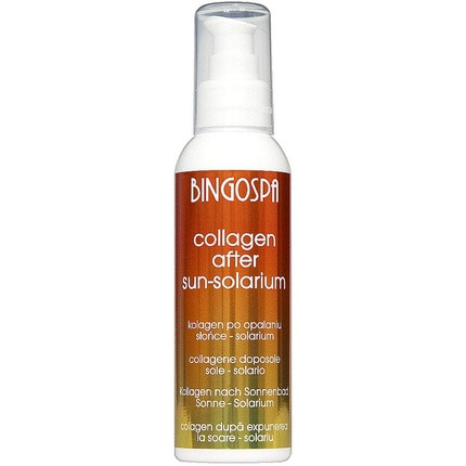 After Sun Collagen Serum with Vitamin E, Silk Proteins, and Aloe Vera 135g BINGOSPA