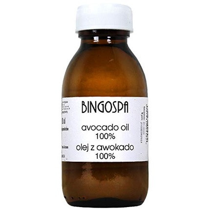 BINGOSPA Avocado Oil for Sensitive and Mature Skin, Moisturizing and Sun Tan Maintenance, Skin Hydration, Skin Moisturization 100ml