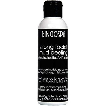 BINGOSPA Strong Mud Peeling with Glycolic Acid, Lactic Acid and AHA 120g