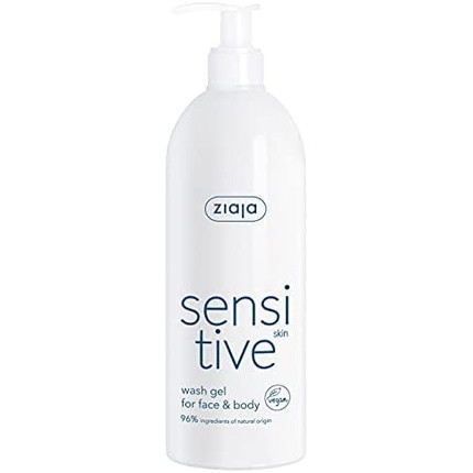 Ziaja Sensitive Skin Wash Gel for Face and Body 400ml