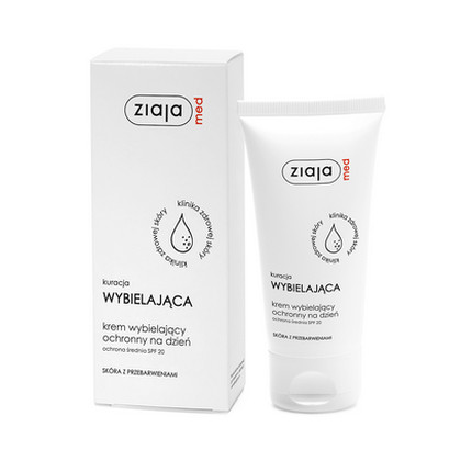 Ziaja Med Whitening Treatment Protective Whitening Cream for Day Medium