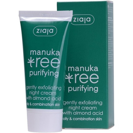 Ziaja Moisturizing Night Cream with 3% Mandelic Acid for Oily and Combination Skin 50ml