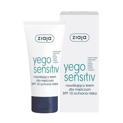 ZIAJA YEGO SENSITIVE Moisturizing Cream SPF10 50ml