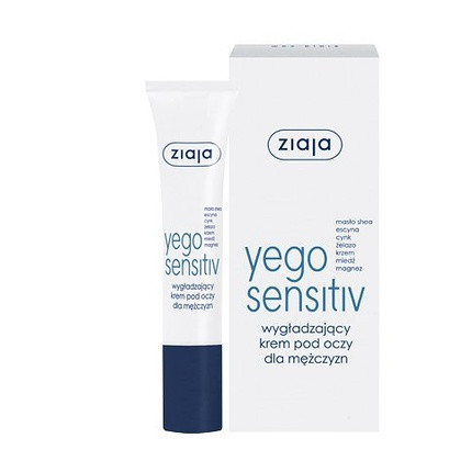 ZIAJA Yego Sensitive Smoothing Eye Cream for Men 15ml