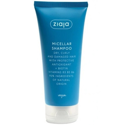 Ziaja Micellar Shampoo 200 Ml For Dry, Curly, And Damaged Hair