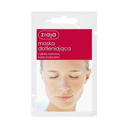 Ziaja Oxygenating Face Mask with Red Clay 7ml