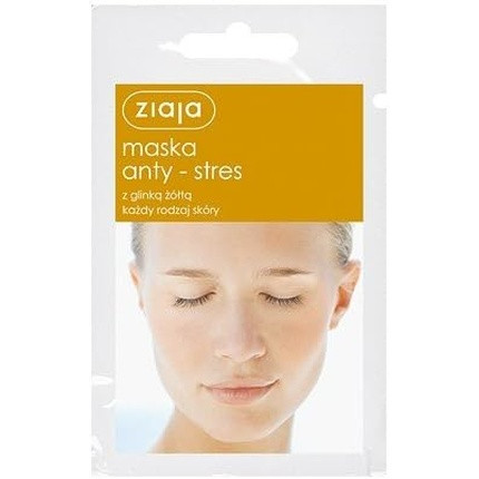 Ziaja Anti-Stress Face Mask with Yellow Clay 7ml