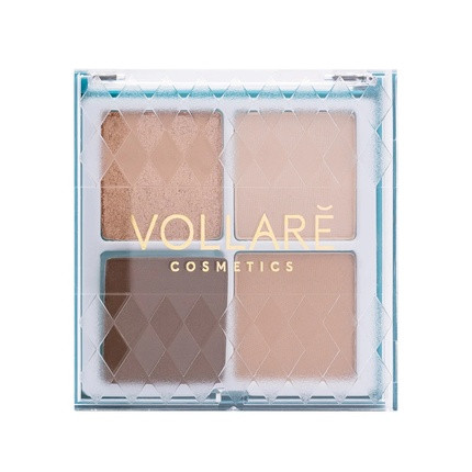 Vollare Eyeshadow Palette Crystal Clear Sand 48g