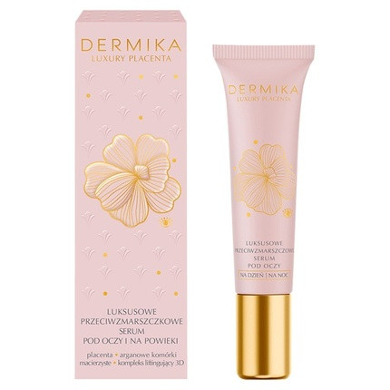 Dermicaluxury Placenta Luxury Anti-Wrinkle Eye And Eyelid Serum For Day And Night 50ml