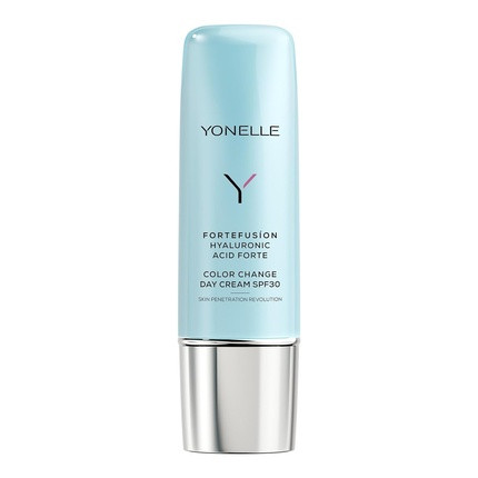 YONELLE Fortefusion Face Cream with Hyaluronic Acid SPF 30 Glowing Cream Sunscreen Tinted Day Cream 50ml