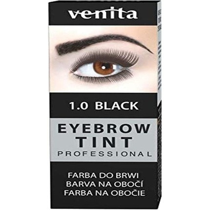 Venita Professional Eyebrow Tint 1.0 Black 15ml