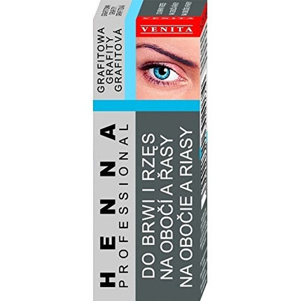 VENITA HENNA Traditional GRAPHITE for Eyebrows and Eyelashes 3ml