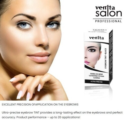 VENITA Ultraprecise Eyebrow Tint for Long-Lasting Results