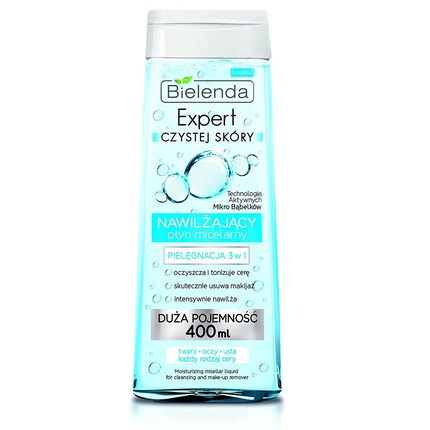 BIELENDA EXPERT Moisturizing 3in1 Micellar Makeup Remover 400ml