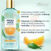 Bielenda Fresh Juice Moisturizing Micellar Liquid with Bioactive Citrus Water 500ml Orange