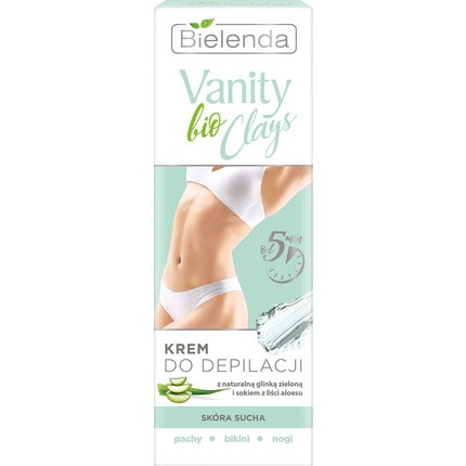 VANITY BIO CLAYS Hair Removal Cream with Green Clay 100ml