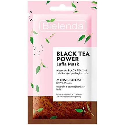 Bielenda Black Tea Power Luffa Mask Moisturizing 8g