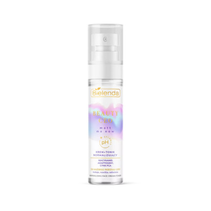 Bielenda Beauty Ceo Matt Me Now Normalizing Cream Toner Mist for All Skin Types 75ml