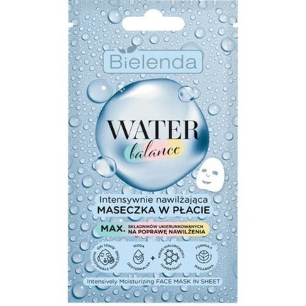 Bielenda Water-Balance Intensive Moisturizing Sheet Mask