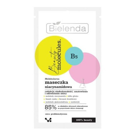 Beauty Molecules Niacinamide Molecular Mask 8g Bielenda