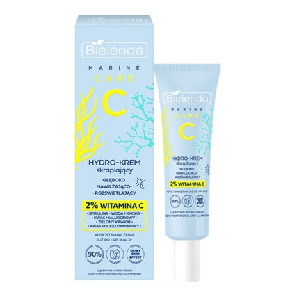 Bielenda Marine Care C Hydro Cream Deep Moisturizing And Brightening 50ml