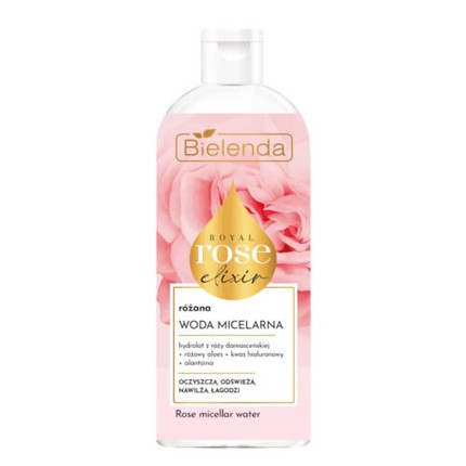 Bielenda Rose Micellar Water Makeup Remover All Skin Soothing Royal Rose Elixir