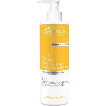 Bielenda Professional Mango Boost 2in1 Firming and Nourishing Body Concentrate Firming Anti Cellulite Moisturizing 450ml