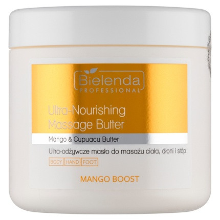 Bielenda Professional Mango Boost Ultra-Nourishing Body Massage Butter For Hands And Feet 500ml