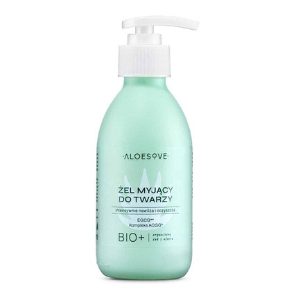 Aloesovebio Face Cleansing Gel Intensively Cleansing And Moisturizing 190ml