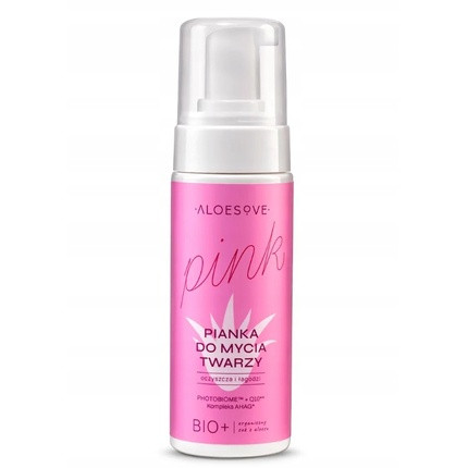 Aloesove Pink Cleansing Foam For Face 150 Ml