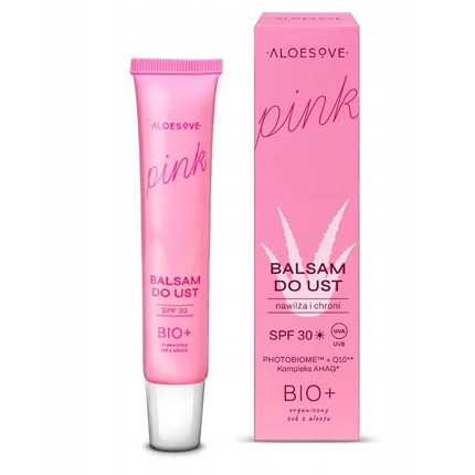 Aloesove Pink Lip Balm Regenerating And Protective Spf 30 15 Ml