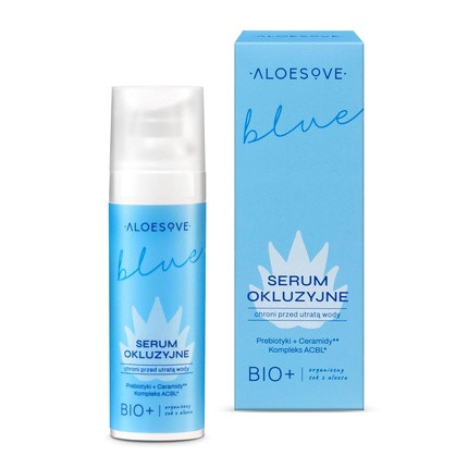 ALOESOVE Occlusive Face Serum 30ml Vegan Moisturizing Skin Barrier Protection for Dry and Dehydrated Skin