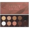 Affect Pure Passion Eyeshadow Palette Nude and Smoky Pressed Eye Makeup