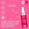 Orientana Natural Face Toner Japanese Rose Pandan & Aloe Vera 100ml - Alcohol-Free Moisturizing Vegan Skincare for Women