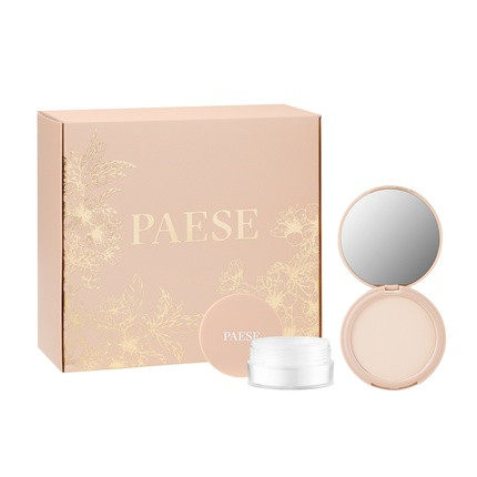 Paese Puff Cloud Loose Powder For Under Eyes 5.3 And Pressed Powder In Compact 7g