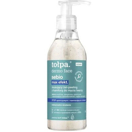 Tołpa Dermo Face Sebio Max Effect Face Cleansing Gel-Peeling 195ml