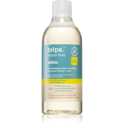 Ptołpa Dermo Face Sebio Normalizing Micellar Cleansing Fluid 400ml