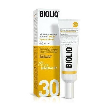 Bioliq SPF 30 Mineral Protective Emulsion Mineral Filter UVA UVB 30ml