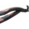 ADLER AD 2318 Hair Straightener and Curler with Adjustable Temperature and Infrared Technology Ceramic Plates