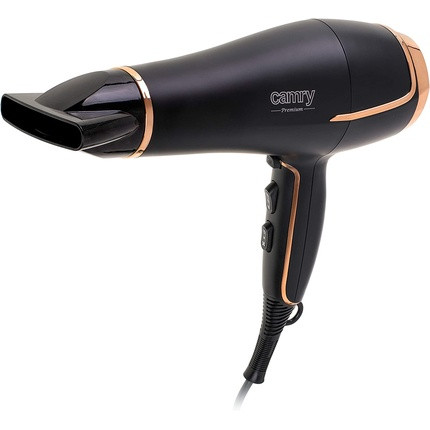 CAMRY CR 2255 Hair Dryer with Diffuser and Styling Nozzle 2200W - Black